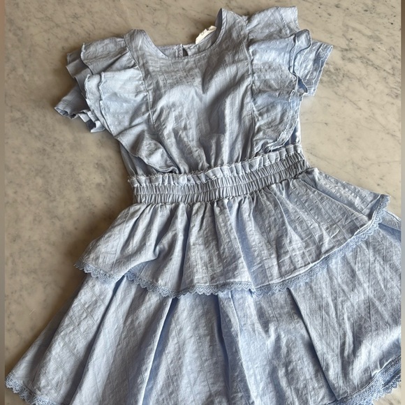 Shabby Chic Ruffle Mini Dress - Picture 1 of 11